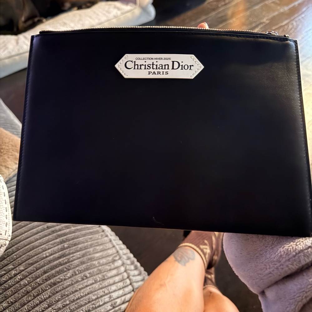 Dior Black Toiletry Bag for Men